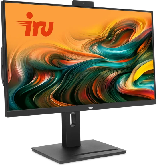 Моноблок IRU Tactio 23IM 23.8" Full HD i5 13420H (2.1) 16Gb SSD512Gb UHDG CR без ОС WiFi BT 120W Cam черный 1920x1080 (RUS)