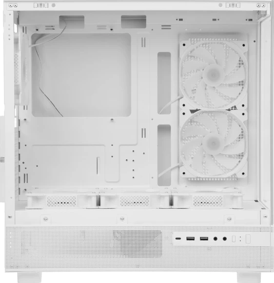 Корпус Formula Crystal Z8 COSMIC белый без БП ATX 3x120mm 5x140mm 1xUSB2.0 1xUSB3.0 1xUSB3.1 audio bott PSU