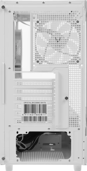 Корпус Formula Crystal Z8 COSMIC белый без БП ATX 3x120mm 5x140mm 1xUSB2.0 1xUSB3.0 1xUSB3.1 audio bott PSU