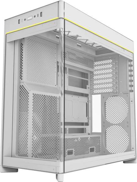 Корпус Montech HS02 белый без БП ATX 8x120mm 2xUSB3.0 audio Корпус Montech HS02 белый без БП ATX 8x120mm 2xUSB3.0 audio