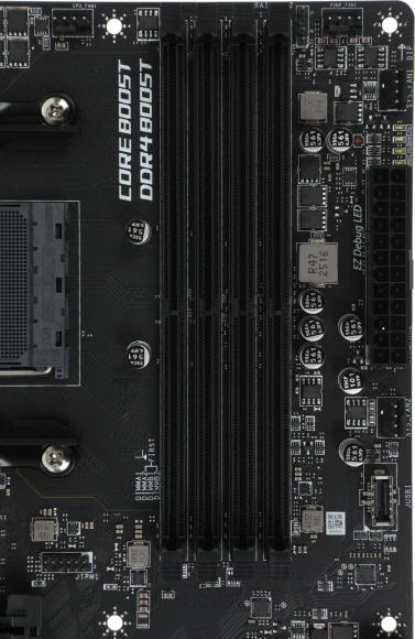 Материнская плата MSI B550M PRO-VDH WIFI Soc-AM4 AMD B550 4xDDR4 mATX AC`97 8ch(7.1) GbLAN RAID+HDMI+DP