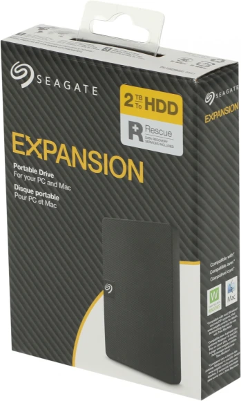 Жесткий диск Seagate USB3.0 2TB STKM2000400 Expansion Portable 2.5" черный Жесткий диск Seagate USB3.0 2TB STKM2000400 Expansion Portable 2.5" черный