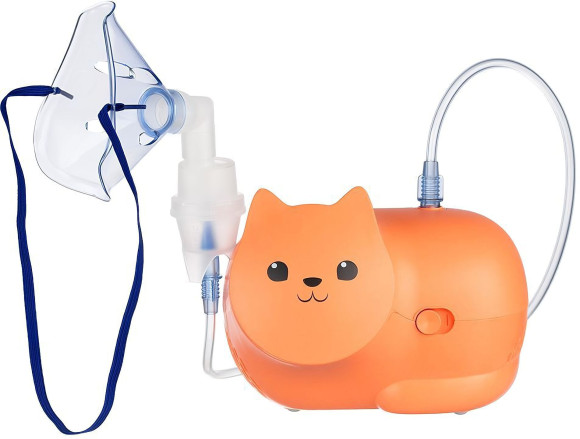 Ингалятор Omron Neko Kat (MRU) компрессорный стационарный оранжевый
