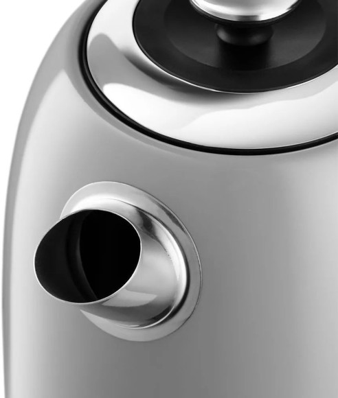 Чайник электрический Kitfort КТ-6605 1.7л. 2200Вт серый корпус: металл/пластик