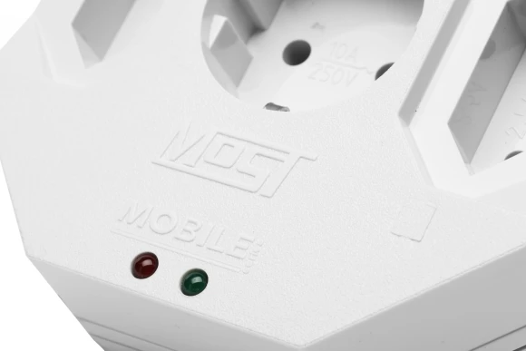 Сетевой фильтр Most MHV (3 розетки) белый (коробка) Сетевой фильтр Most MHV (3 розетки) белый (коробка)