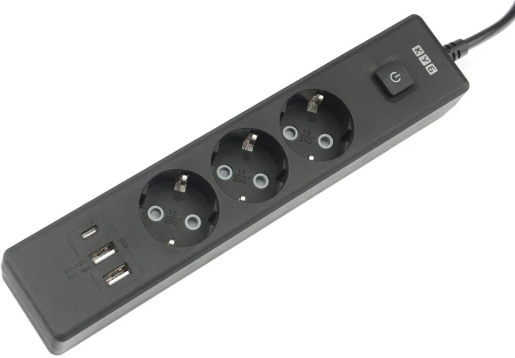 Сетевой удлинитель Powercube PC-6B-2M 1.9м (3 розетки) черный (коробка) Сетевой удлинитель Powercube PC-6B-2M 1.9м (3 розетки) черный (коробка)