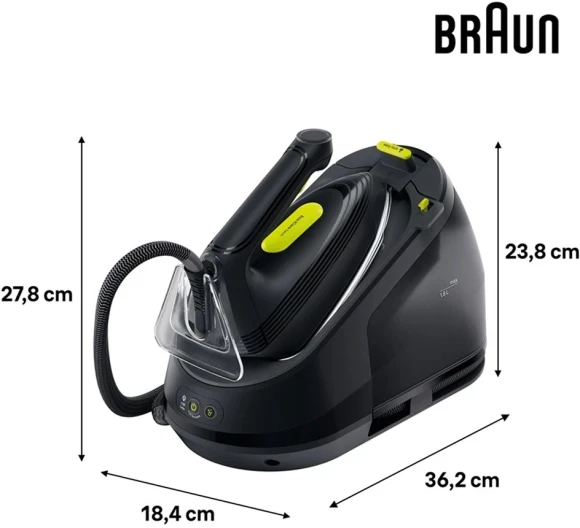 Парогенератор Braun CareStyle 3 IS3257BK 2200Вт черный