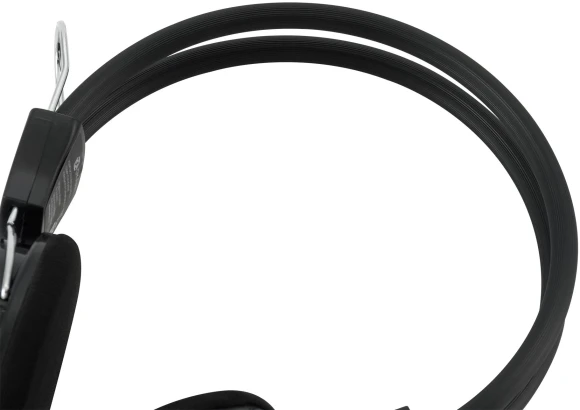 Наушники с микрофоном Оклик HS-M200 черный 1.8м накладные оголовье (1532011)