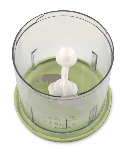 Измельчитель электрический Hyundai HYC-P3108 0.8л. 300Вт черный/зеленый