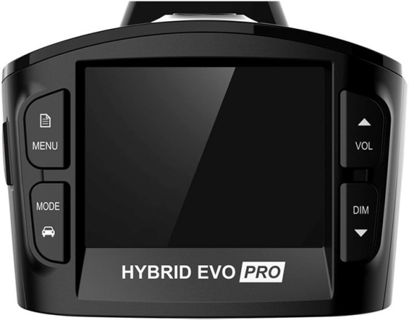 Видеорегистратор с радар-детектором Silverstone F1 Hybrid Evo Pro GPS ГЛОНАСС черный