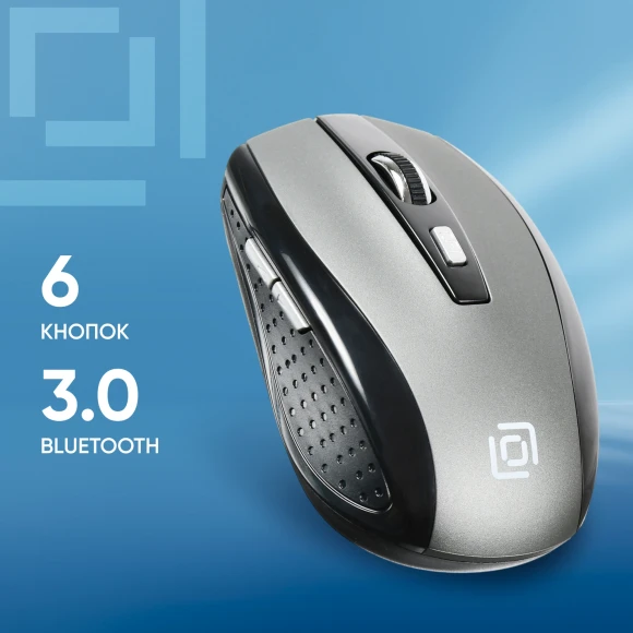 Мышь Оклик 635MB черный/серый оптическая 1600dpi беспров. BT для ноутбука 4but (489350) Мышь Оклик 635MB черный/серый оптическая 1600dpi беспров. BT для ноутбука 4but (489350)