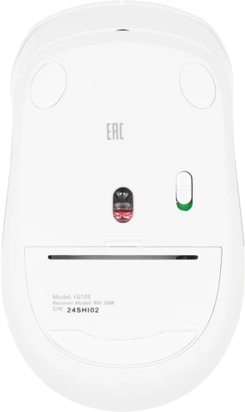 Мышь A4Tech Fstyler FG10S белый/серый оптическая 2000dpi silent беспров. USB для ноутбука 4but (FG10S WHITE) Мышь A4Tech Fstyler FG10S белый/серый оптическая 2000dpi silent беспров. USB для ноутбука 4but (FG10S WHITE)