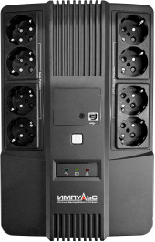 Источник бесперебойного питания Импульс Мастер 1000 600Вт 1000ВА черный Источник бесперебойного питания Импульс Мастер 1000 600Вт 1000ВА черный