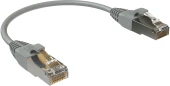 Патч-корд Sysmatrix PC 4545.5ES26.03LSZHGY F/UTP RJ-45 вил.-вилка RJ-45 кат.5E 0.3м серый LSZH Патч-корд Sysmatrix PC 4545.5ES26.03LSZHGY F/UTP RJ-45 вил.-вилка RJ-45 кат.5E 0.3м серый LSZH