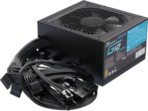 Блок питания Seasonic ATX 650W G12 GC-650 80+ gold (20+4pin) APFC 120mm fan 6xSATA RTL Блок питания Seasonic ATX 650W G12 GC-650 80+ gold (20+4pin) APFC 120mm fan 6xSATA RTL