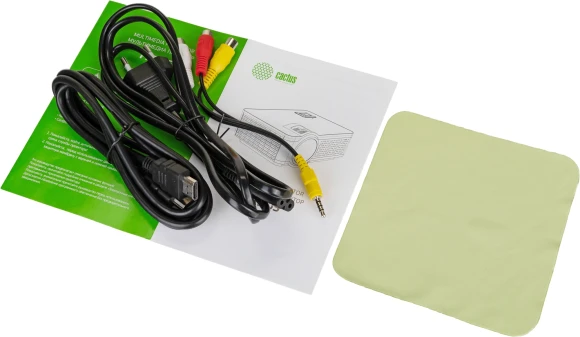 Проектор Cactus CS-PRE.05B.WXGA LCD 1800Lm LS 180Lm ANSI (1280x720) 1500:1 ресурс лампы:30000часов 1xUSB typeA 2xHDMI 1.75кг Проектор Cactus CS-PRE.05B.WXGA LCD 1800Lm LS 180Lm ANSI (1280x720) 1500:1 ресурс лампы:30000часов 1xUSB typeA 2xHDMI 1.75кг