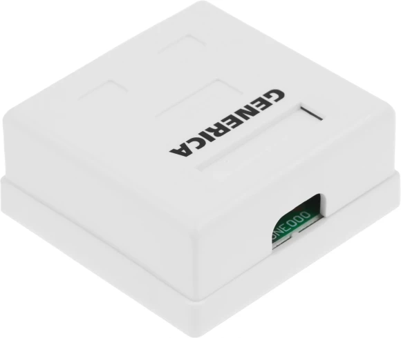 Розетка ITK CS2-1C5EU-22-G настенная 62x59.6x26.5мм RJ45 пластик белый Розетка ITK CS2-1C5EU-22-G настенная 62x59.6x26.5мм RJ45 пластик белый