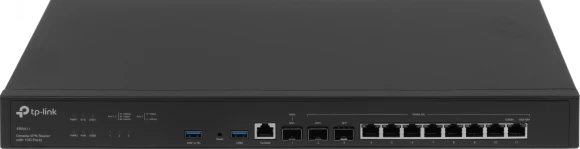 Межсетевой экран TP-Link ER8411 10/100/1000BASE-TX/SFP/SFP+ черный Межсетевой экран TP-Link ER8411 10/100/1000BASE-TX/SFP/SFP+ черный