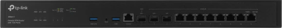 Межсетевой экран TP-Link ER8411 10/100/1000BASE-TX/SFP/SFP+ черный Межсетевой экран TP-Link ER8411 10/100/1000BASE-TX/SFP/SFP+ черный