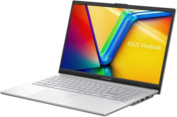 Ноутбук Asus Vivobook Go 15 E1504FA-BQ1586 Ryzen 5 7520U 8Gb SSD512Gb AMD Radeon 610M 15.6" IPS FHD (1920x1080) без ОС silver WiFi BT Cam (90NB0ZR1-M02S50)