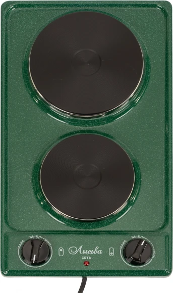 Плита Электрическая Лысьва ЭПБ 22 малахит/рябчик эмаль (настольная) Плита Электрическая Лысьва ЭПБ 22 малахит/рябчик эмаль (настольная)