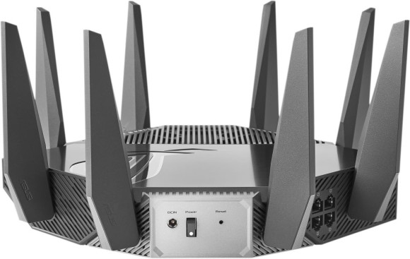 Роутер беспроводной Asus GT-AXE11000 AXE11000 100/1000/2500BASE-T черный Роутер беспроводной Asus GT-AXE11000 AXE11000 100/1000/2500BASE-T черный