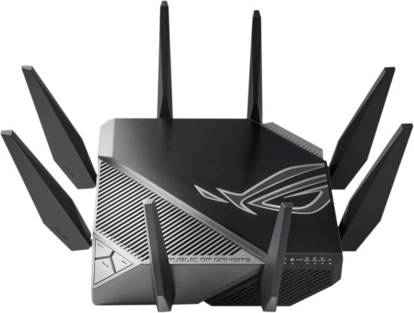 Роутер беспроводной Asus GT-AXE11000 AXE11000 100/1000/2500BASE-T черный Роутер беспроводной Asus GT-AXE11000 AXE11000 100/1000/2500BASE-T черный