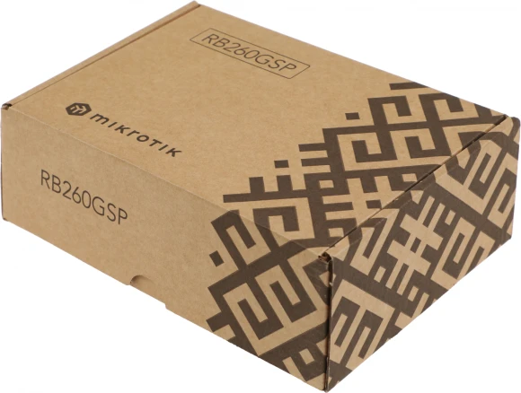 Коммутатор MikroTik RB260GSP CSS106-1G-4P-1S (L2) 5x1Гбит/с 1SFP 4PoE управляемый Коммутатор MikroTik RB260GSP CSS106-1G-4P-1S (L2) 5x1Гбит/с 1SFP 4PoE управляемый