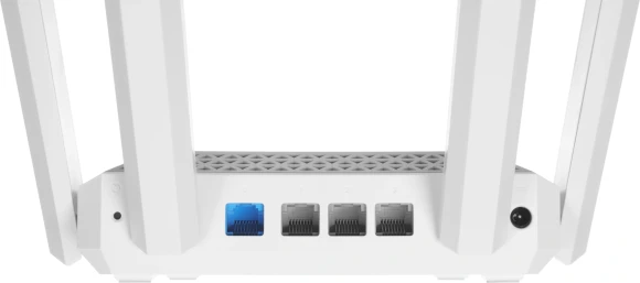 Роутер беспроводной Keenetic Sprinter (KN-3711) AX3000 10/100/1000BASE-TX белый