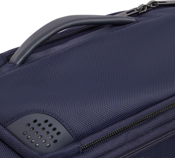 Сумка дорожная Piquadro Brief2 BV6154BR2/BLU с отделением для ноутбука 14" синяя нейлон/натур.кожа