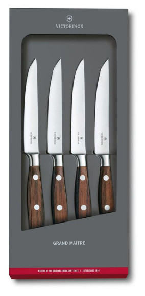Набор ножей кухон. Victorinox Grand Maitre 7.7240.2 (7.7240.2) компл.:1предм. вилка дерево подар.коробка