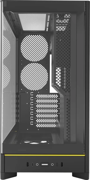 Корпус Montech HS02 черный без БП ATX 8x120mm 2xUSB3.0 audio Корпус Montech HS02 черный без БП ATX 8x120mm 2xUSB3.0 audio