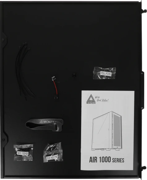 Корпус Montech Air 1000 Premium черный без БП ATX 1x120mm 3x140mm 1xUSB2.0 2xUSB3.0 audio bott PSU Корпус Montech Air 1000 Premium черный без БП ATX 1x120mm 3x140mm 1xUSB2.0 2xUSB3.0 audio bott PSU