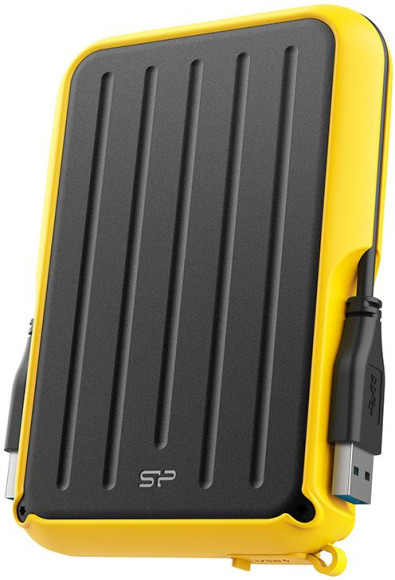 Жесткий диск Silicon Power USB3.0 1TB SP010TBPHD66SS3Y Armor A66 2.5" желтый