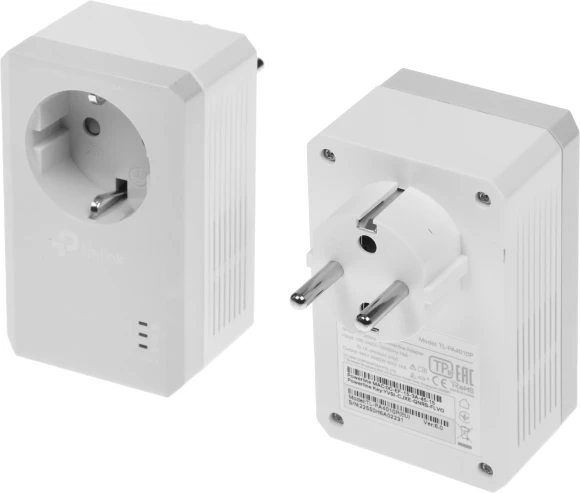 Сетевой адаптер HomePlug AV TP-Link TL-PA4010P KIT AV600 Fast Ethernet