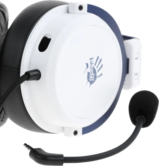 Наушники с микрофоном A4Tech Bloody M590i синий/белый 1м мониторные USB оголовье (M590I SPORTS NAVY) Наушники с микрофоном A4Tech Bloody M590i синий/белый 1м мониторные USB оголовье (M590I SPORTS NAVY)