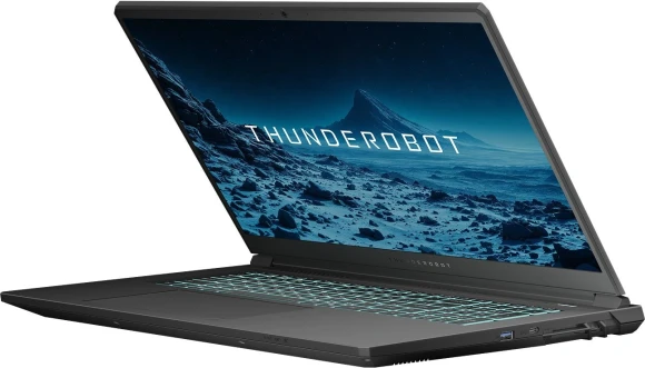 Ноутбук Thunderobot Range 17 G2A Max Ryzen 7 H255 32Gb SSD1Tb NVIDIA GeForce RTX 5070 8Gb 17.3" IPS QHD (2560x1440) Windows 11 Pro black WiFi BT Cam (JT009Z00QRU)