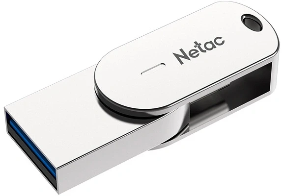 Флеш Диск Netac 32GB U785C NT03U785C-032G-32PN USB3.2 серый