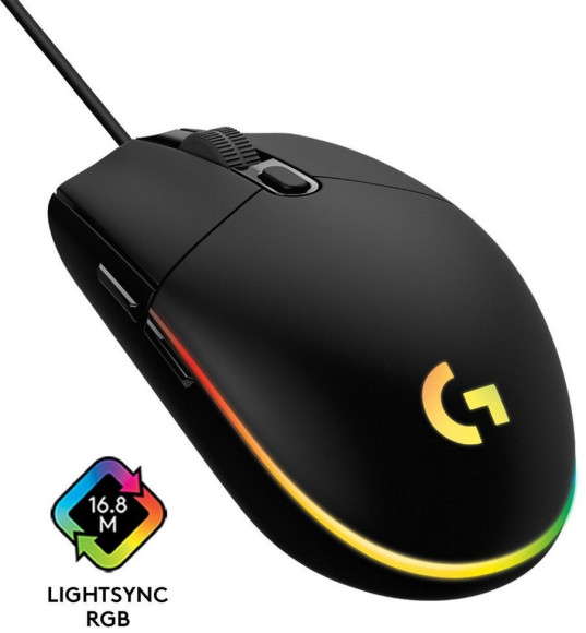 Мышь Logitech G102 LightSync черный оптическая 8000dpi USB 6but (910-005808) Мышь Logitech G102 LightSync черный оптическая 8000dpi USB 6but (910-005808)