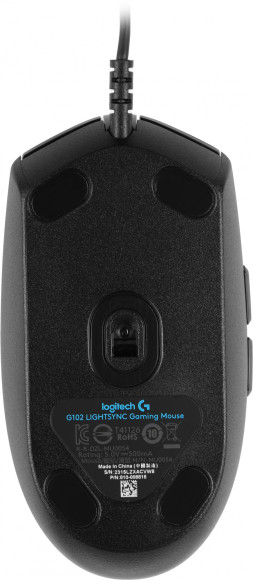 Мышь Logitech G102 LightSync черный оптическая 8000dpi USB 6but (910-005808) Мышь Logitech G102 LightSync черный оптическая 8000dpi USB 6but (910-005808)