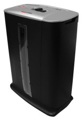 Шредер DoCash X-Cross черный (секр.P-4) фрагменты 8лист. 13лтр. пл.карты Шредер DoCash X-Cross черный (секр.P-4) фрагменты 8лист. 13лтр. пл.карты