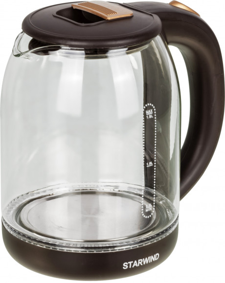 Чайник электрический Starwind SKG1052 1.8л. 1500Вт темно-коричневый/бронзовый корпус: стекло Чайник электрический Starwind SKG1052 1.8л. 1500Вт темно-коричневый/бронзовый корпус: стекло