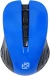 Мышь Оклик 545MW черный/синий оптическая 1600dpi беспров. USB для ноутбука 4but (368630)