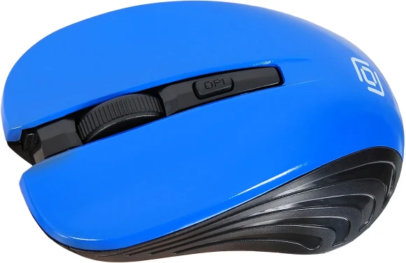 Мышь Оклик 545MW черный/синий оптическая 1600dpi беспров. USB для ноутбука 4but (368630) Мышь Оклик 545MW черный/синий оптическая 1600dpi беспров. USB для ноутбука 4but (368630)