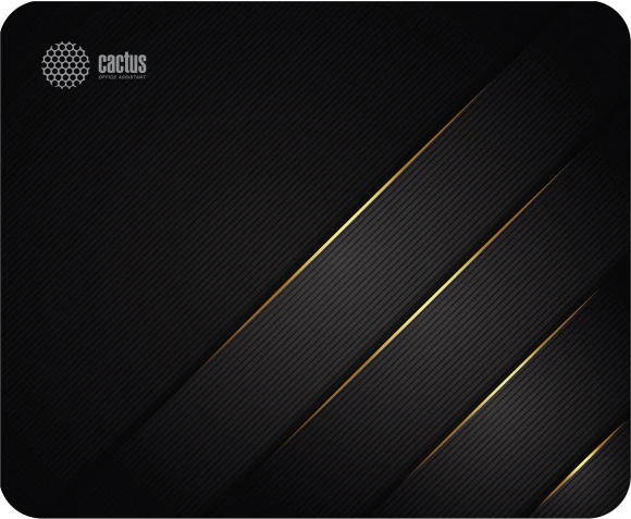 Коврик для мыши Cactus Gold Geometry 300x250x2мм (CS-MPC-P04M)