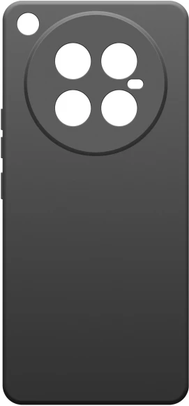 Чехол (клип-кейс) BoraSCO для Apple iPhone 16 Anti-Shok Case черный (74537)