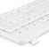 Клавиатура Оклик K225W белый USB беспроводная Multimedia (1875235)