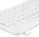 Клавиатура Оклик K225W белый USB беспроводная Multimedia (1875235)
