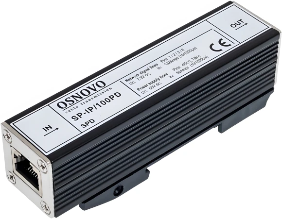 Грозозащита Osnovo SP-IP/100PD Грозозащита Osnovo SP-IP/100PD