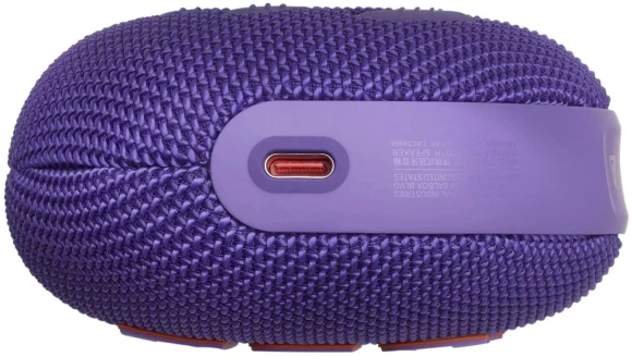 Колонка порт. JBL Clip 5 пурпурный 7W Mono BT 10м 1400mAh Колонка порт. JBL Clip 5 пурпурный 7W Mono BT 10м 1400mAh